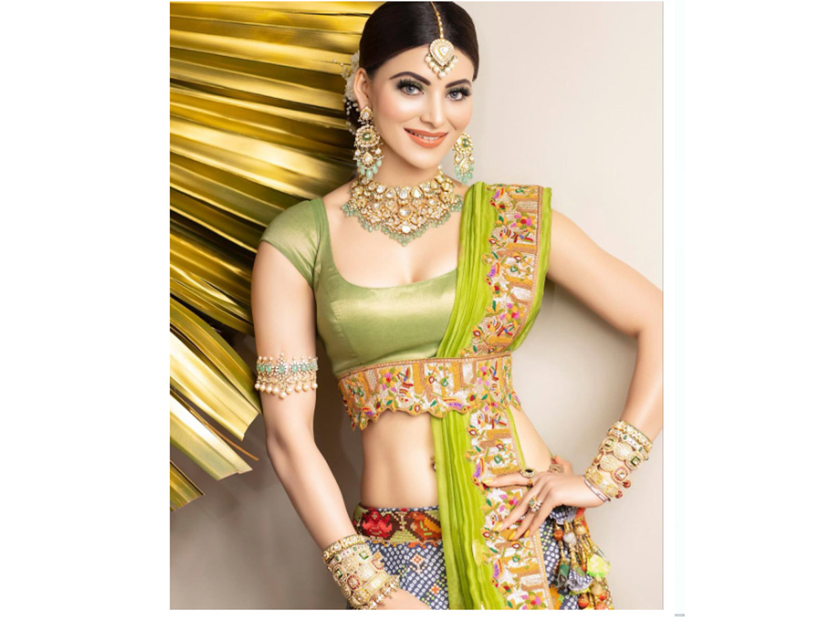 Urvashi Rautela In A Traditional Avatar Telugu Cinema