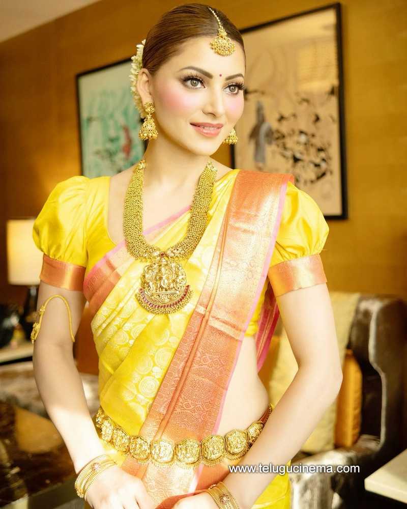 Urvashi Rautela In Traditional Look Page Telugu Cinema