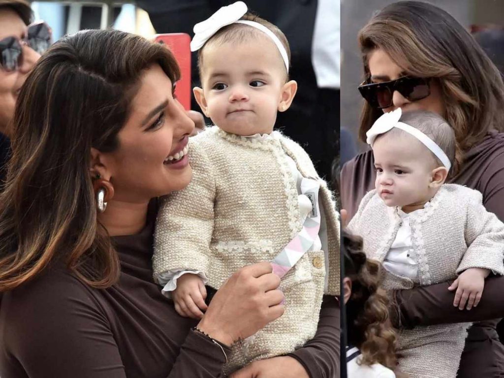 Priyanka Chopra Shows Her Daughters Face Telugu Cinema