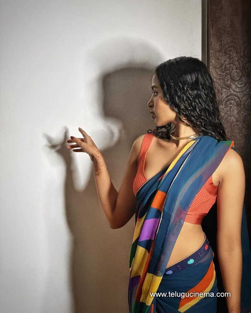 Anupama Looks Stunning In A Saree Telugu Cinema