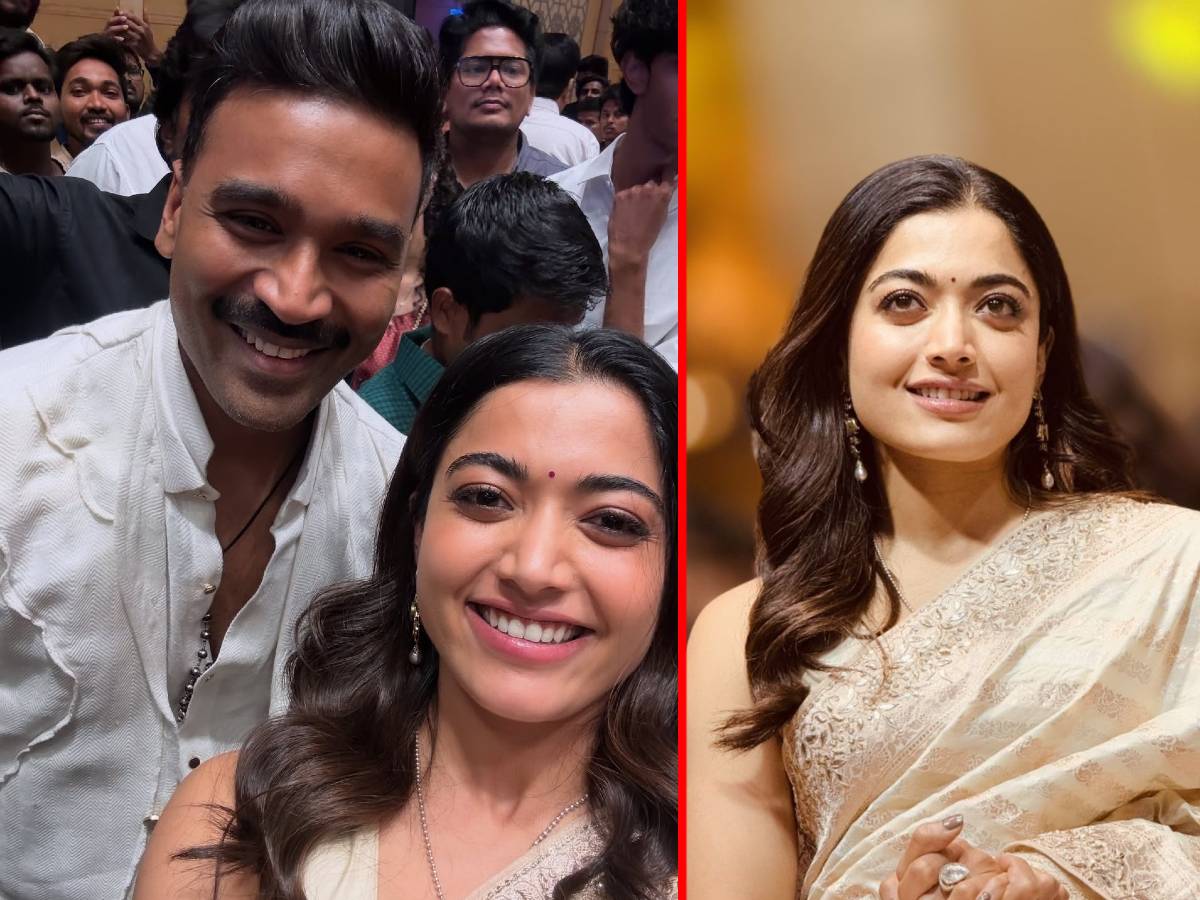 Rashmika Mandanna and Dhanush