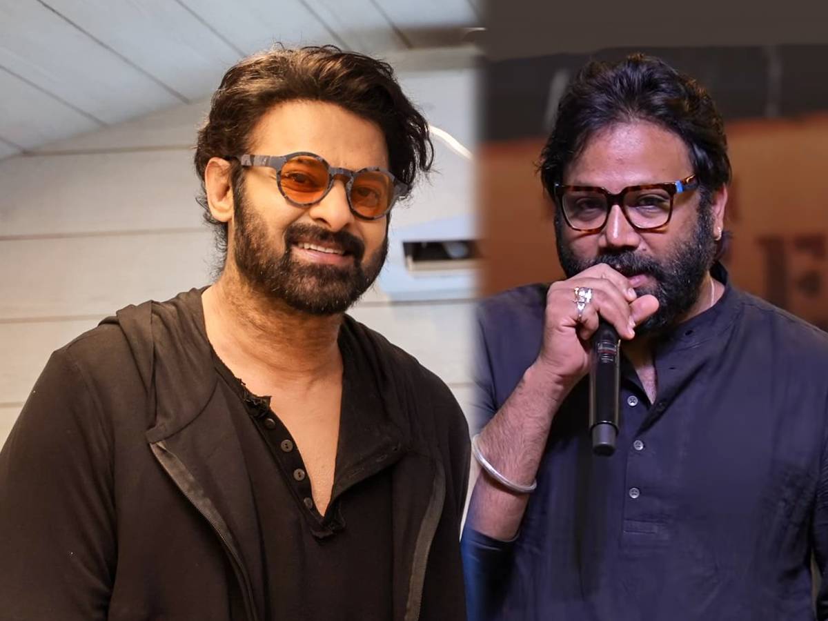 Prabhas and Sandeep Reddy Vanga