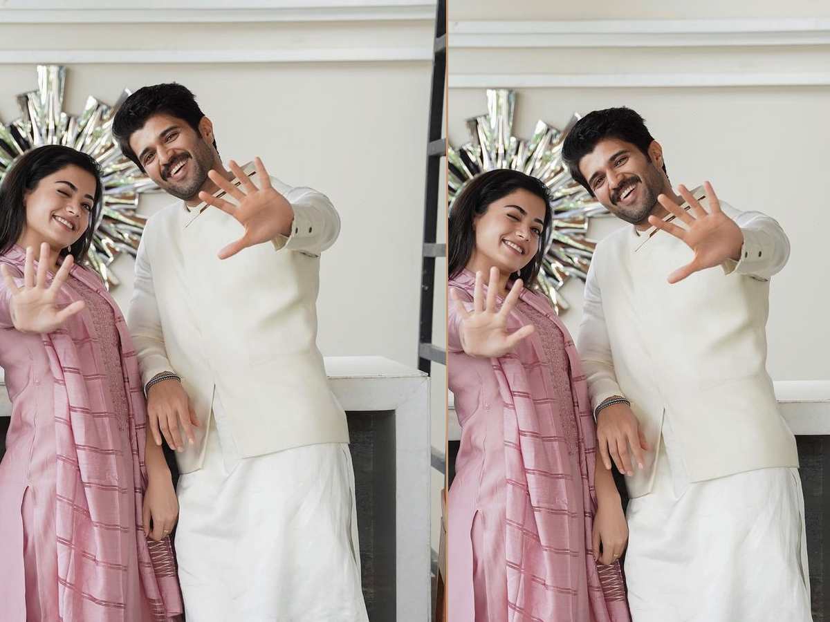 Rashmika and Vijay Deverakonda