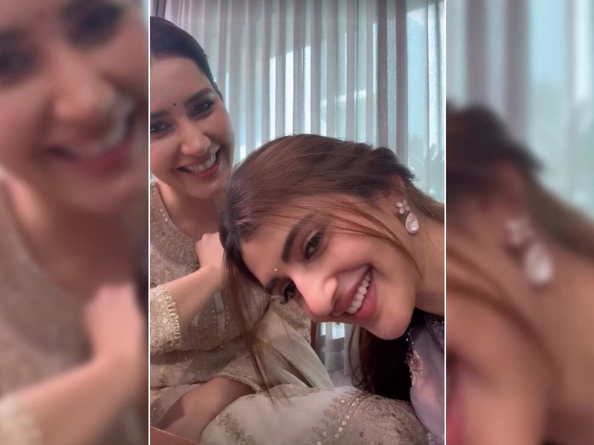 Raashi Khanna and Sreeleela
