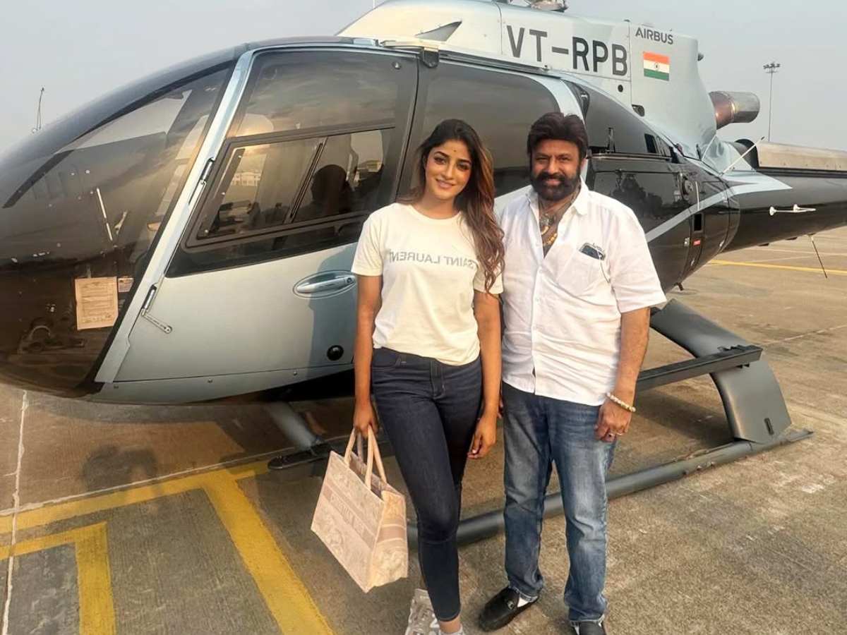 Dimple Hayathi with Balakrishna