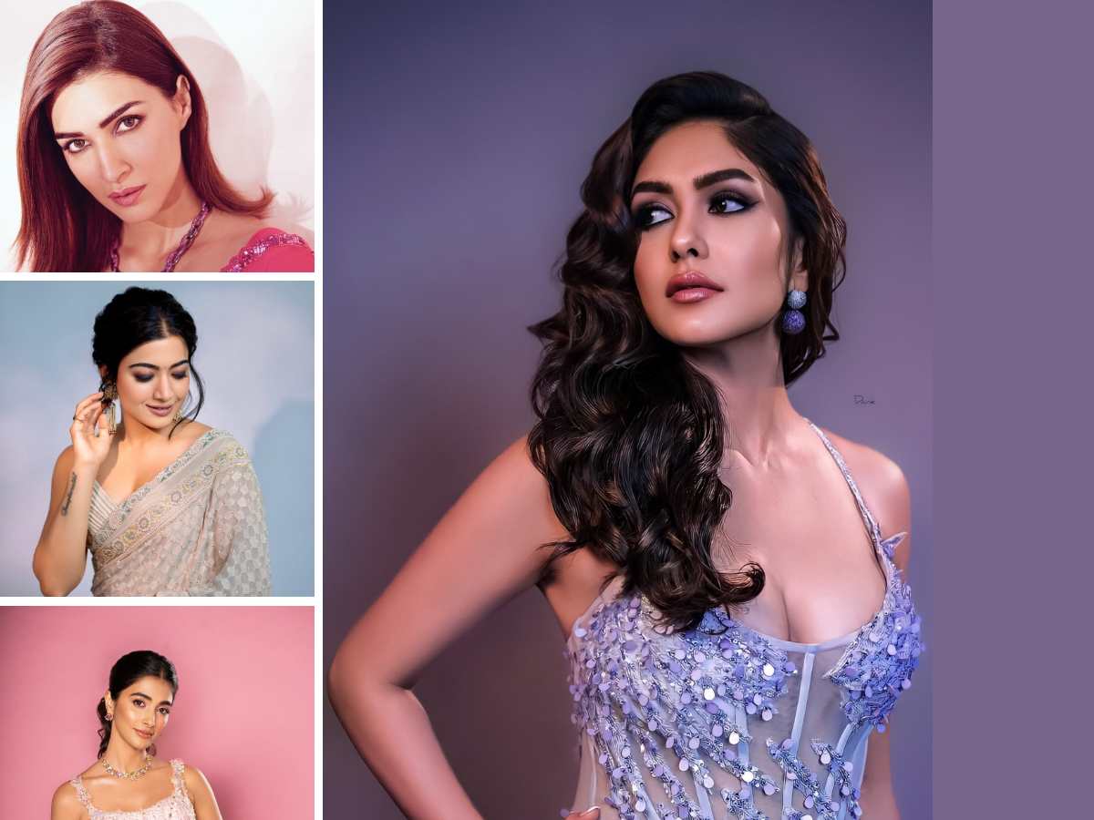 Pooja Hegde, Kriti Sanon, Rashmika and Mrunal