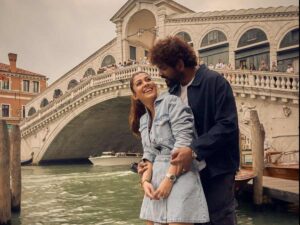 Nayanthara and her husband Vignesh Shivan in Venice