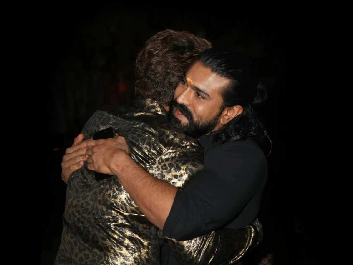 Ram Charan and Allu Arjun
