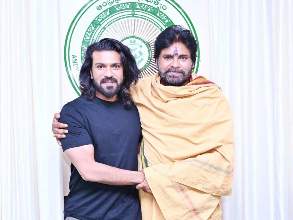 Ram Charan and Pawan Kalyan
