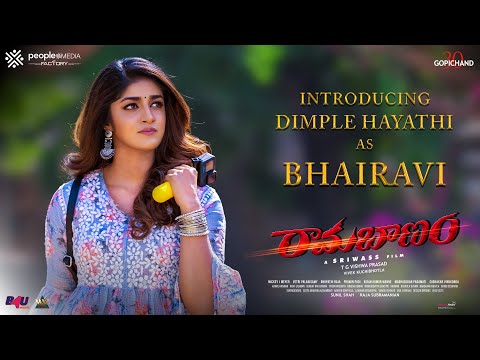 RamaBanam | Dimple Hayathi Look | Gopichand | Sriwass | Mickey J Meyer | People Media Factory