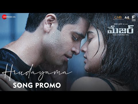 Hrudayama - Promo | Major Telugu | Adivi Sesh | Saiee M Manjrekar | Sid Sriram | Sricharan Pakala