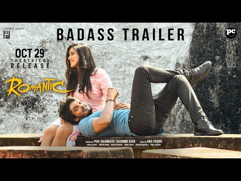 ROMANTIC Badass Trailer | Akash Puri, Ketika Sharma | Puri Jagannadh | Charmme Kaur | Anil Paduri