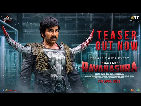 Ravanasura Movie Teaser | Mass Maharaja Ravi Teja | Sushanth | Sudheer Varma | Abhishek Nama