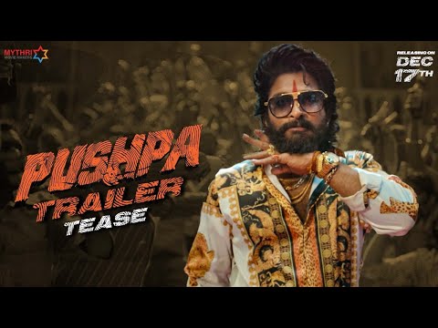 Pushpa Trailer Tease | Allu Arjun | Pushpa | Rashmika | Fahadh Faasil | DSP | Sukumar | 17th Dec