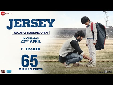 Jersey - Official Trailer #1 | Shahid Kapoor | Mrunal Thakur | Gowtam Tinnanuri | 22nd April 2022