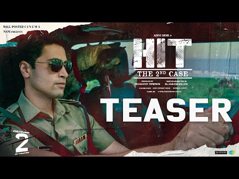 HIT 2 Teaser | Adivi Sesh | Nani | Sailesh Kolanu | Wall Poster Cinema