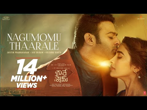 Nagumomu Thaarale Video Song | Radhe Shyam | Prabhas,Pooja Hegde | Justin Prabhakaran | Krishna K