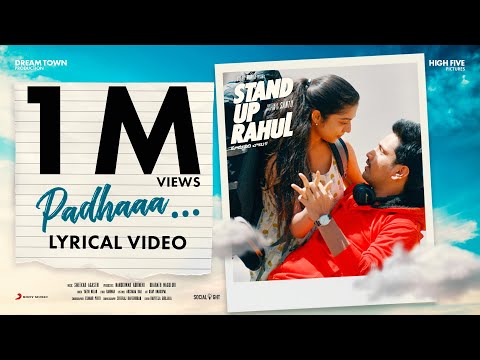 Stand Up Rahul - Padhaaa Lyric | Raj Tarun, Varsha Bollamma | Santo | Sweekar Agasthi