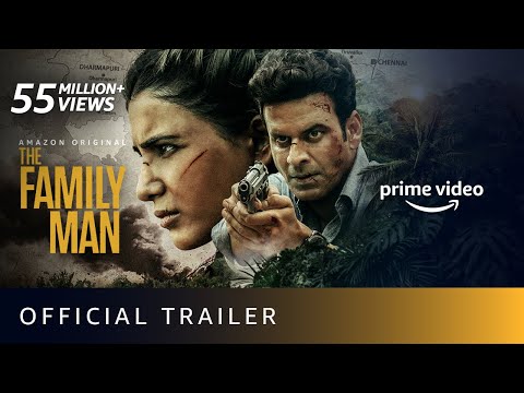 The Family Man Season 2 - Official Trailer 4K | Raj &amp; DK | Manoj Bajpayee, Samantha |Amazon Original