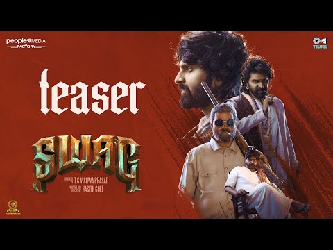 Swag🤘Official Teaser | Sree Vishnu | TG Vishwa Prasad | Hasith Goli | RituVarma | MeeraJasmine | PMF
