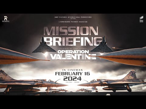 Operation Valentine | Motion Teaser | Varun Tej Manushi Chillar| 1st March 2024