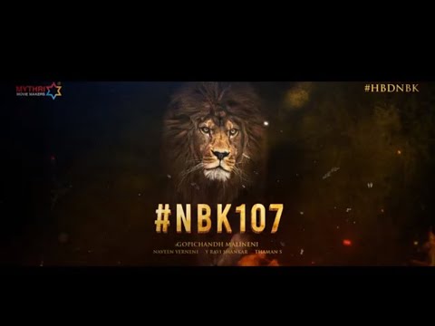 #NBK107 - Nandamuri Balakrishna | Gopichandh Malineni | Thaman S | Mythri Movie Makers
