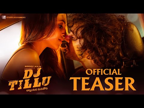 DJ Tillu Teaser | Siddhu, Neha Shetty | Vimal Krishna | S Naga Vamsi | Sri Charan Pakala