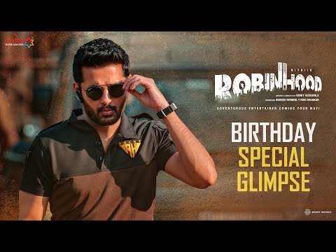 ROBINHOOD - Nithiin Birthday Special Glimpse | Venky Kudumula | GV Prakash | #HBDNithiin