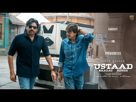 Ustaad Bhagat Singh Shoot in Progress | Pawan Kalyan | Sreeleela | Harish Shankar | Devi Sri Prasad