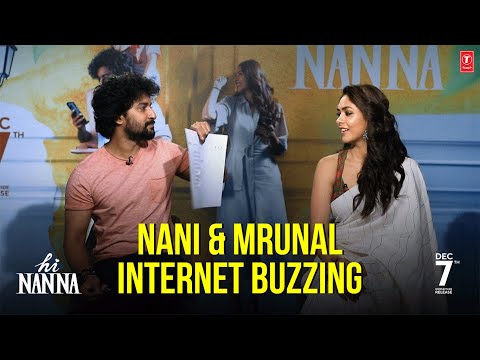 Nani & Mrunal Thakur Answer The Web's Most Searched Questions | Hi Nanna | Vyra Ents | T-Series