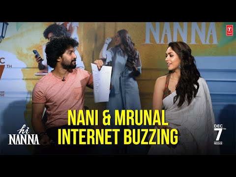 Nani &amp; Mrunal Thakur Answer The Web&#039;s Most Searched Questions | Hi Nanna | Vyra Ents | T-Series