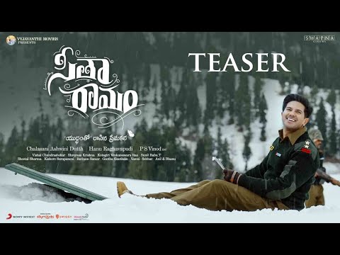 Sita Ramam Teaser - Telugu | Dulquer Salmaan | Mrunal Thakur | Rashmika | Sumanth | Hanu Raghavapudi