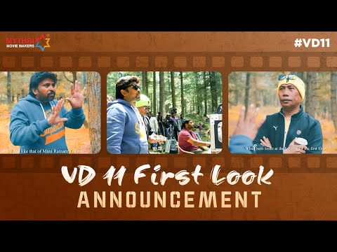 Vijay Deverakonda | VD 11 First Look Announcement | Samantha | Shiva Nirvana | Mythri Movie Makers