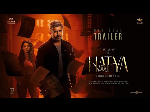 Hatya - Official Trailer (HDR) | Vijay Antony, Ritika Singh | Balaji K Kumar| Girishh Gopalakrishnan