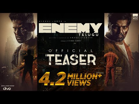 Enemy (Telugu) - Official Teaser | Vishal,Arya | Anand Shankar | Vinod Kumar | Thaman S , Sam CS