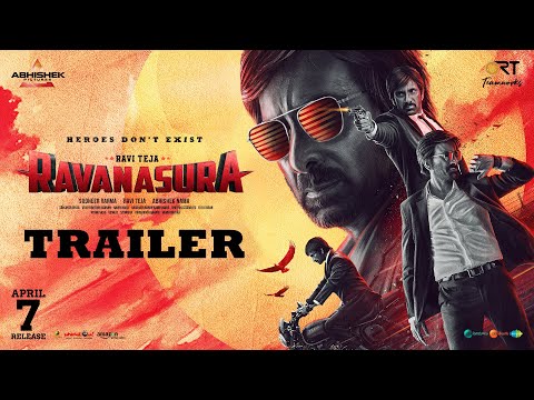 Ravanasura Movie Trailer | Mass Maharaja Ravi Teja | Sushanth | Sudheer Varma | Abhishek Nama