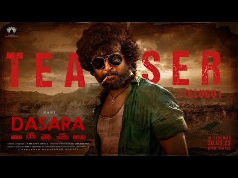 Dasara Telugu Teaser | Nani | Keerthy Suresh | Santhosh Narayanan | Srikanth Odela | SLV Cinemas