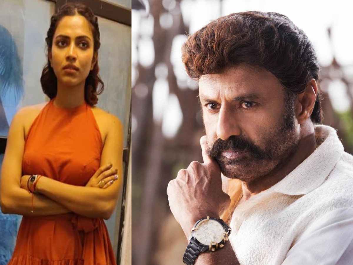 Amala Paul and Balakrishna