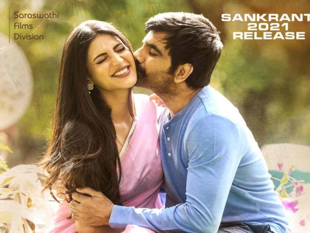 Ravi Teja's Krack to release on Jan 14 | Telugu Cinema