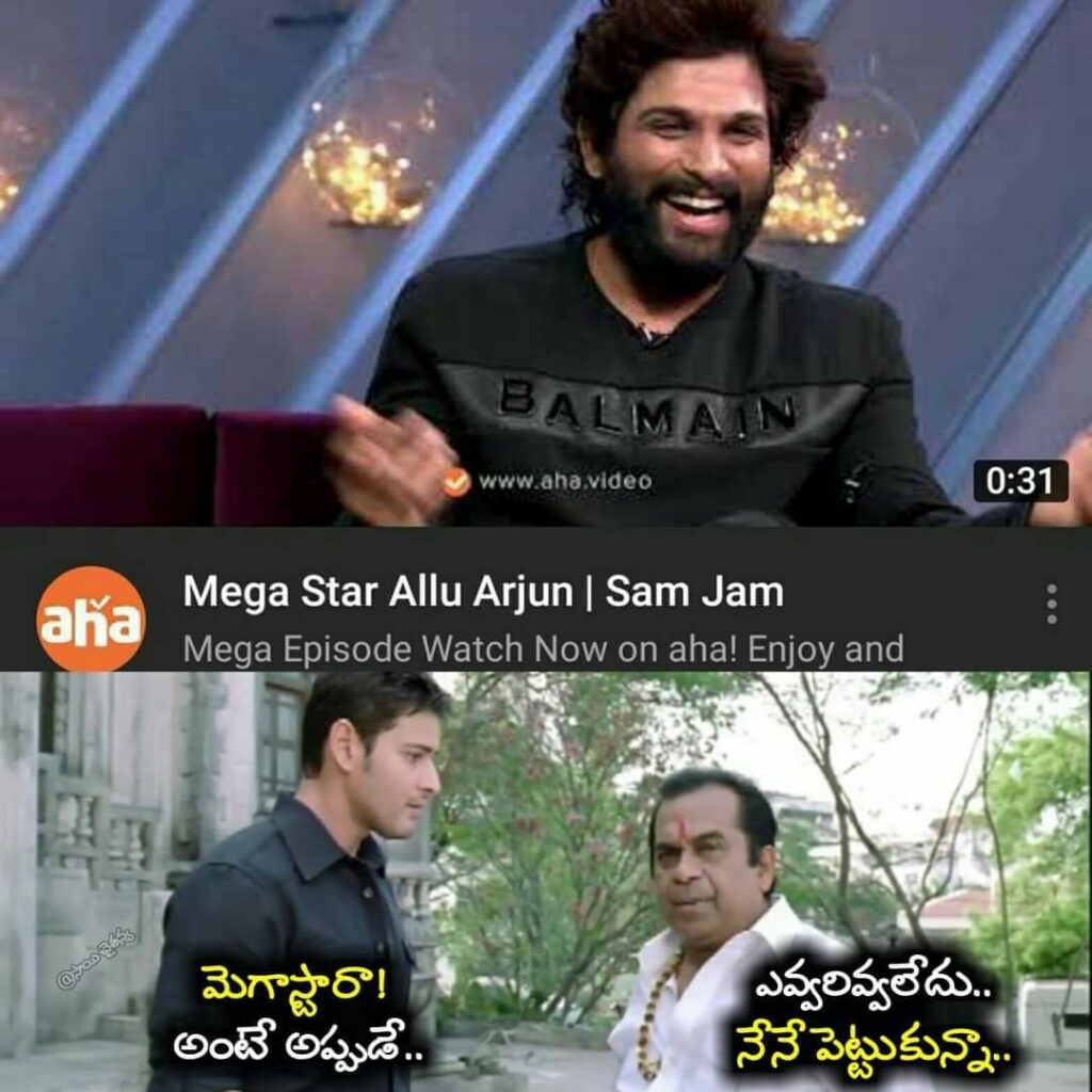 Memes about Allu Arjun’s ‘megastar’ tag turn viral