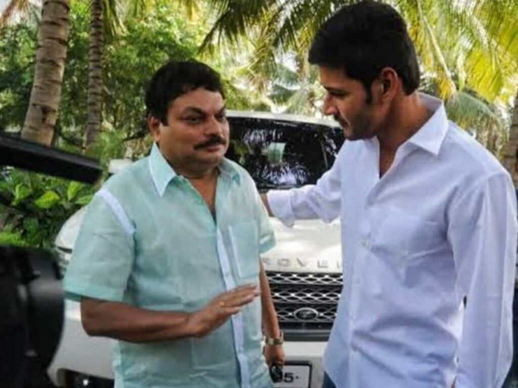 BA Raju with Mahesh Babu