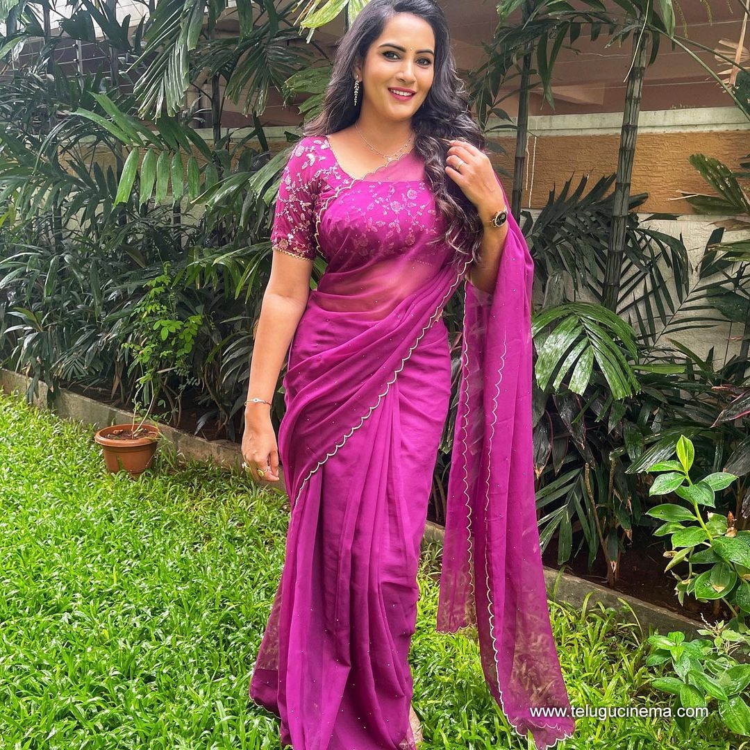 Actress Himaja in a Saree look | Telugu Cinema