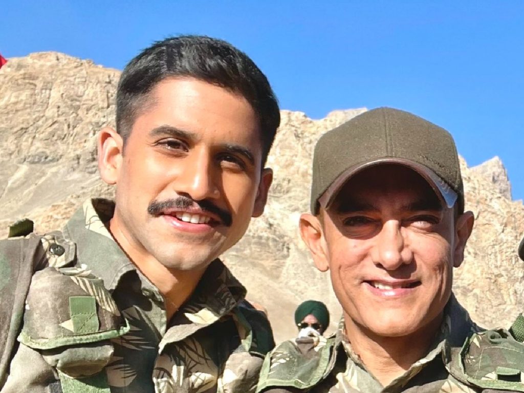 Aamir Khan and Naga Chaitanya