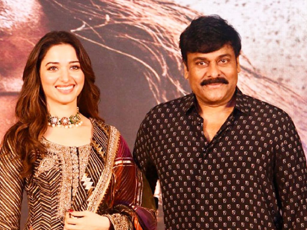 Tamannaah and Chiranjeevi