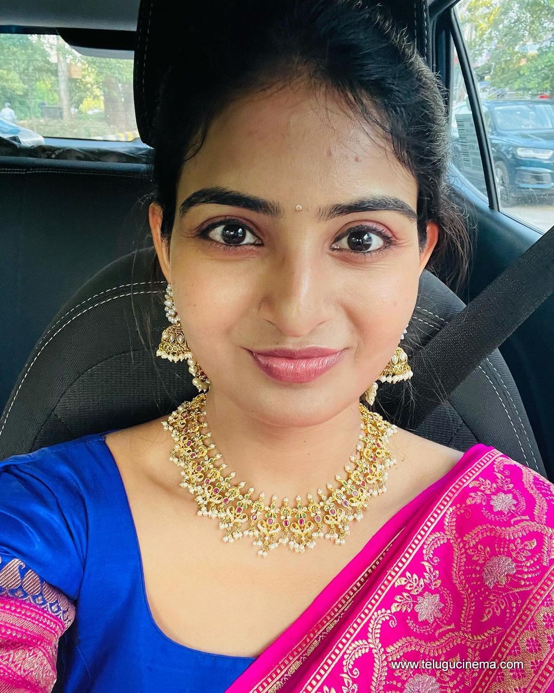 Ananya Nagalla’s Bathukamma festival look | Telugu Cinema