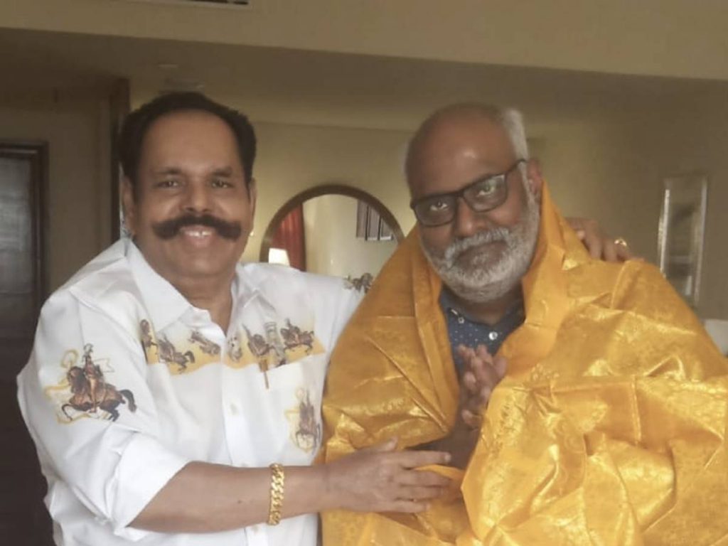 MM Keeravani and Kunjumon