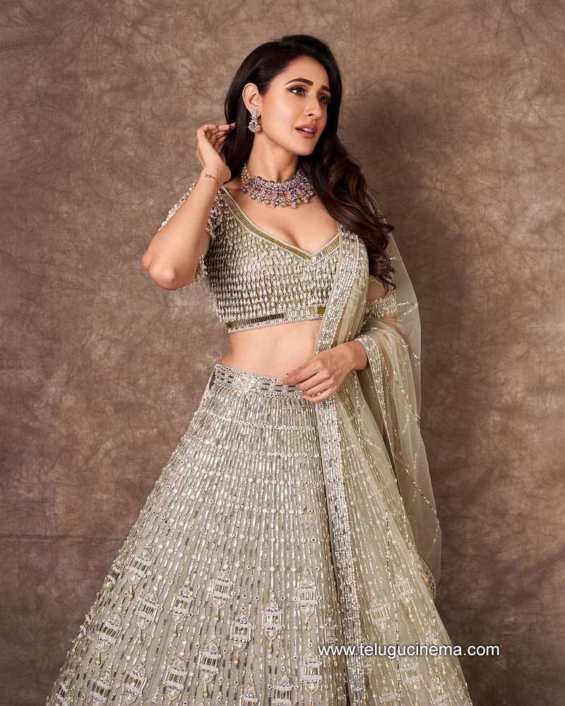 Telugu Actress Pragya Jaiswal Inspired Hottest Lehenga Blouse