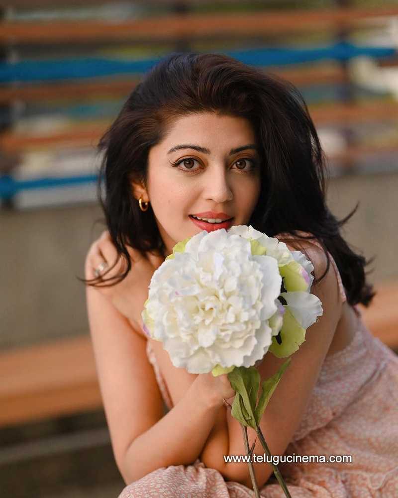 Pranitha, the flower girl! | Telugu Cinema