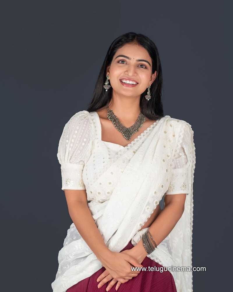 Ananya Nagalla's half-saree look | Telugu Cinema