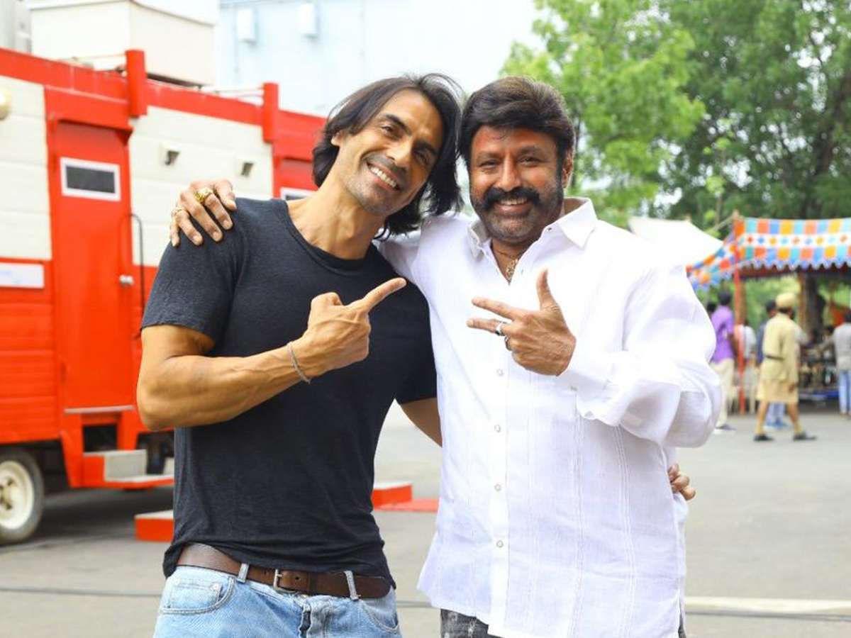 Balakrishna and Arjun Rampal